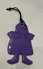 Rare 1983 McDonalds Grimace Plastic Holiday Christmas Vinyl Ornament Collectible picture