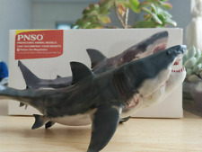 PNSO Megalodon Model Figure Action Shark Ocean Animal Toy Collector IN STOCK picture