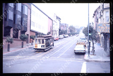 sl81  Original slide  1976 San Francisco street scene cable car 092a picture