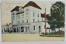 Shinglehouse Arlington Hotel 1908 Roulette Pa to Firstfork Penna Postcard N9 picture