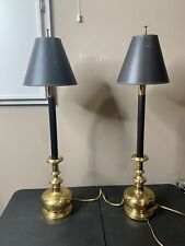 Pair of Chapman Tall Buffet Candlestick Lamps picture