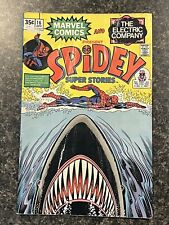 Spidey Super Stories #16 Marvel Comics 1976 John Romita - Jaws Homage Cover picture