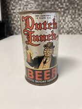 Dutch Lunch Flat Top Beer Can 12oz picture