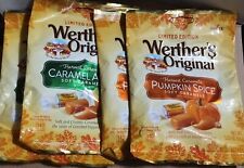 EXPIRED Werther's Limited Edition Harvest Caramels x4 Bags PLUS FREE GIFT picture