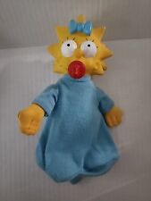 Maggie Simpson 1990 The Simpsons Vinyl Plush Doll Toy Doll 8