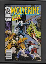 Wolverine #4 (1988 series) Newsstand Copy [Barry Windsor-Smith Back Cover] VF picture