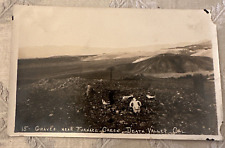 Graves Near Furnace Creek Death Valley CA RPPC Postcard ~1910 AZO Unposted  picture