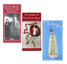 Chaplet Divine Mercy, Novena Divine Mercy Jesus, & How to Pray Rosary Pamphlets picture