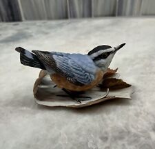 Lenox Red - Breasted Nuthatch Garden Bird Collection Fine Porcelain Figurine 🔥 picture