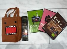 DOMO KUN Collections 1998 - 2008 & Domo TV Complete Set of 3 with Tote Bag Rare picture