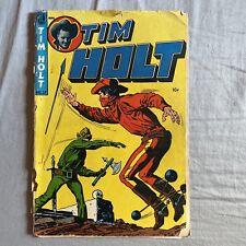 Tim Holt #36-1953-ME-Horror Cover-Ghost Rider skeleton splash panel-