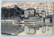 Passau Germany Postcard Passau Lower House of Lords 1904 Antique Posted picture