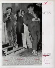 1959 Press Photo Playwright Brendan Behan performs onstage in London. picture