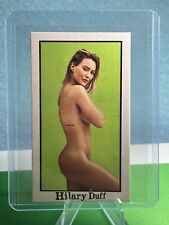 Hilary Duff Custom MINI Trading Card Blank Back picture