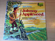 Walt Disney Dennis Day Present The Story Of Johnny Appleseed 1971 Record FRAMED picture