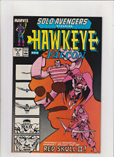 Solo Avengers #6 VF/NM 9.0 Marvel Comics 1988 Hawkeye,Falcon vs. Red Skull picture