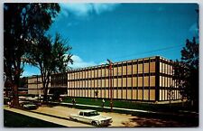 Whitewater WI~Wisconsin State University~AA Upham Hall~1969 Postcard picture