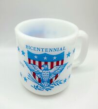 Vintage United States 1776/1976 Bicentennial Milk Glass Glasbake Mug/Cup picture