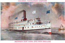 Steamer Concord Colonial Navigation Company Ship Postcard picture