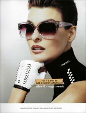 CHANEL Eyewear 1-Page PRINT AD 2012 LINDA EVANGELISTA picture