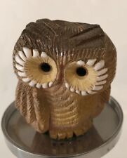 Vintage Owl Artesania Rinconada Figurine Uruguay 058 Signed Hand Carved 3.5” H picture