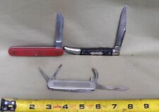 Lot of 3 Vintage Pocket Knives, Victornox/Kimmel/Colonial picture
