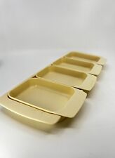 Vintage Lady Arnold 4 Compartment Retro Melamine Serving Set Tray Tupperware picture