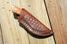 Custom Leather Knife Sheath.  Small 5 1/2