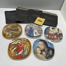 1973 Series Picasso Plates Limited Edit. Set Of 5 Original Boxes Numbered  *READ picture