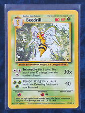 Beedrill 17/102 Rare Non Holo Base Set WOTC 1999 Pokemon Card picture