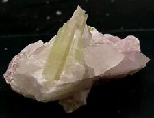 102 Gram Beautiful Green Color Tourmaline Combined  quartz Specimen from Skardu  picture