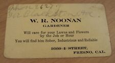 Early 1900's Advertising Card~