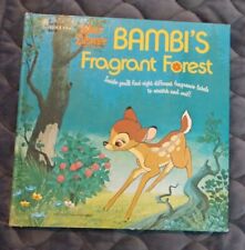 VTG 1975 Walt Disney Bambi's Fragrant Forest A Golden Scratch And Sniff  HC, FS picture