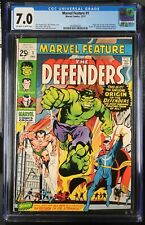 1971 Marvel Feature 1 CGC 7.0. Origin and 1st Appearance of the Defenders. picture
