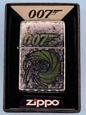 James Bond 007 Tornado High Polish Chrome Zippo Lighter NEW picture