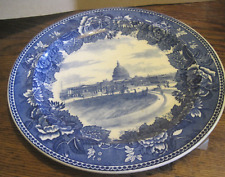 Wedgwood The Capitol Washington D.C. - BLUE&WHITE COLLECTOR PLATE-ENGLAND picture