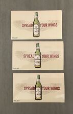 LOT OF 3 NEW YUENGLING BEER STICKERS DECAL “SPREAD YOUR WINGS” picture