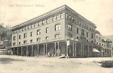 c1910 Postcard Hotel Weed, Dunsmuir CA Siskiyou County Posted RPO Nice Condition picture
