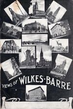 WILKES-BARRE PA - Fourteen Views Of Wilkes-Barre Postcard - udb picture