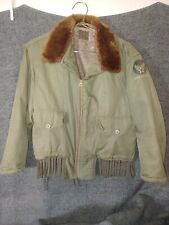 WWII US ARMY AIR FORCE ORIGINAL B-10 FLIGHT JACKET SIZE 38 picture