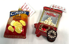 Vintage Klassics by Kurtis Custom Glass Ornaments: Chips Popcorn - Original Box picture