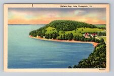 Malletts Bay Colchester VT-Vermont, Scenic Lake Champlain View, Vintage Postcard picture