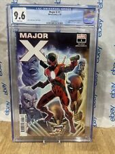 Major X #1 (2019) CGC NM/M 9.6 White Pages 1st Full Appearance of Major X Marvel picture