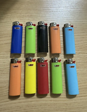 Bic Classic Cigarette Lighters Disposable Full Size, Assorted Colors Pack of 10 picture