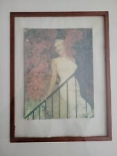 Marilyn Monroe Original Frame Photograph..Missing Frame Rear Cover picture