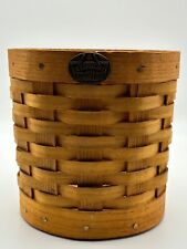 Peterboro Basket Co Round Basket with Liner, Versatile Piece  picture