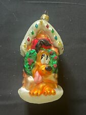 LE Vintage 1997 Christopher Radko Disney Collection Pluto's Dog House Ornament picture