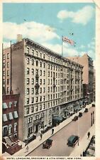 Vintage Postcard Hotel Longacre Broadway And 47Th Street New York Julius Bandes picture