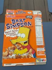 The Simpsons Kellogg’s Bart Simpson Cereal Limited Edition Box 2001 picture