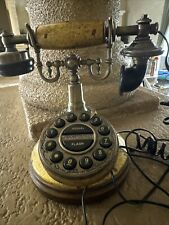 vintage push button telephone picture